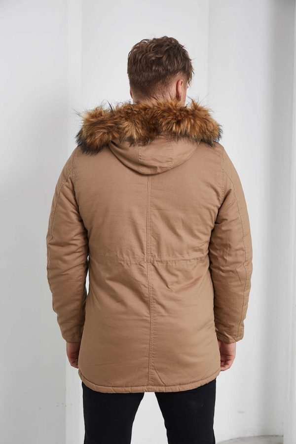Fleece-Lined Thickened Insulated Cotton Jacket
