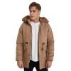 Fleece-Lined Thickened Insulated Cotton Jacket